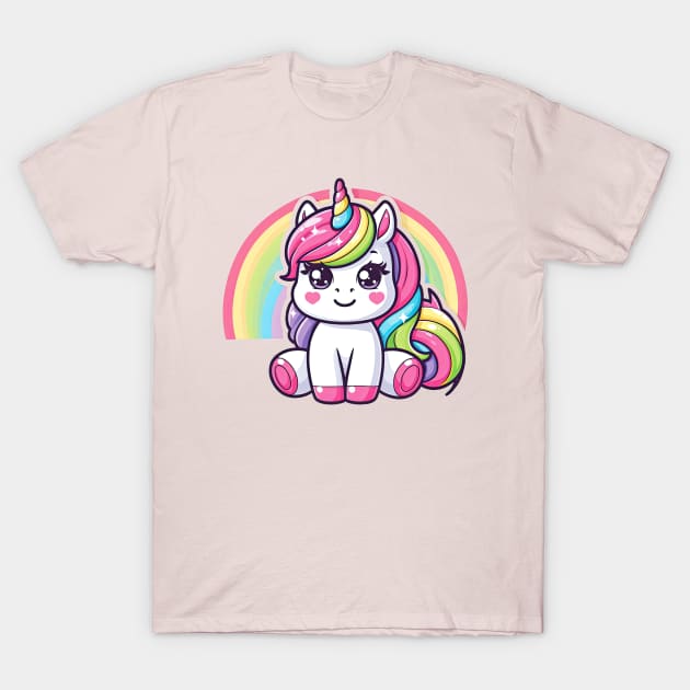 Unicorn S02 D48 T-Shirt by Houerd